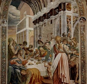 Antonio Campi: Cena in casa del fariseo